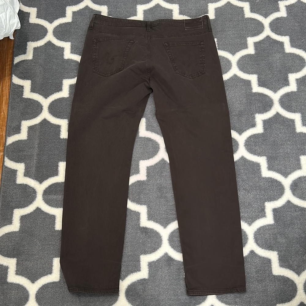 AG Men’s chocolate brown pants